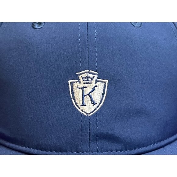 TaylorMade The Kingdom Navy Blue Miami Dad Strapback Cap Hat OSFM New Tags Rare - Picture 2 of 8